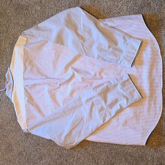 Ralph Lauren Blue Label Light Blue and White Striped Shirt - Picture 4 of 7